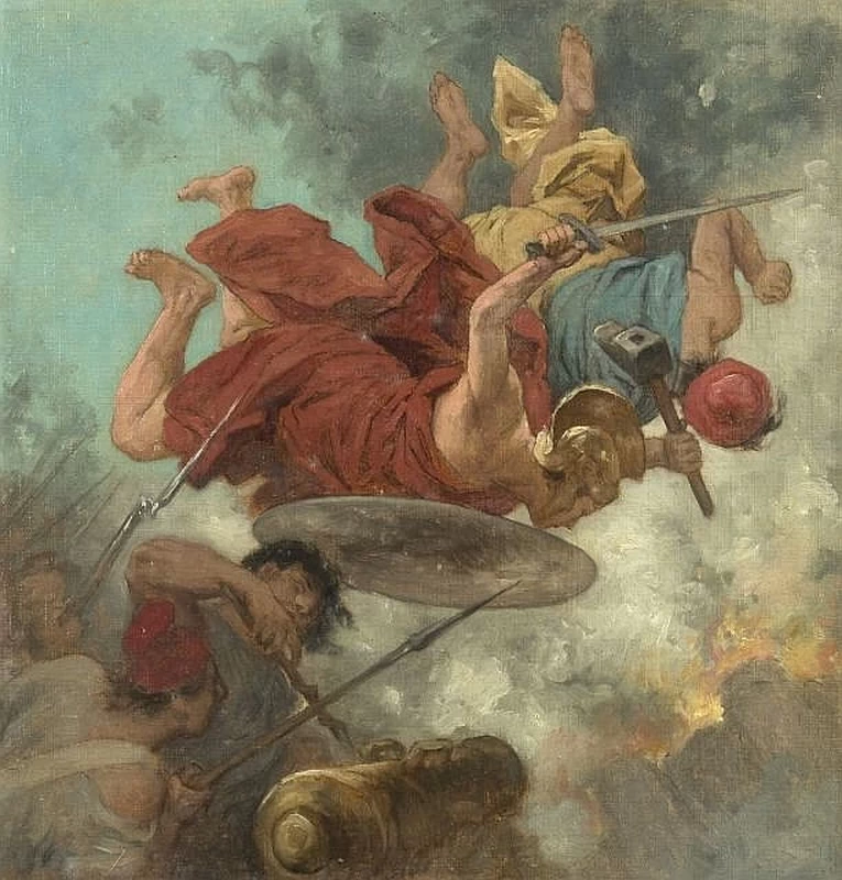 Frederic Theodore Lix - allegoria relativa alla Città di Parigi e alla Costituzione dei diritti dell'uomo e del cittadino